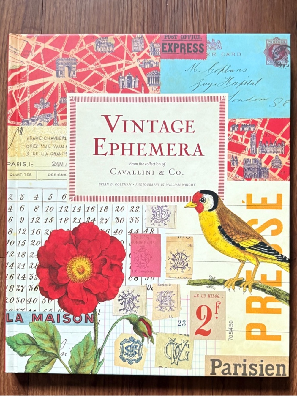 Vintage Ephemera: From the Collection of Cavallini & Co. coffee table book